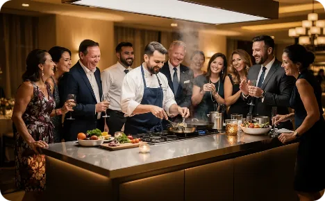 Live Food Stations